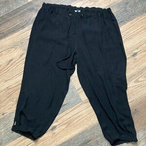 Eileen Fisher  Black Ankle Pants Size L W38 L22